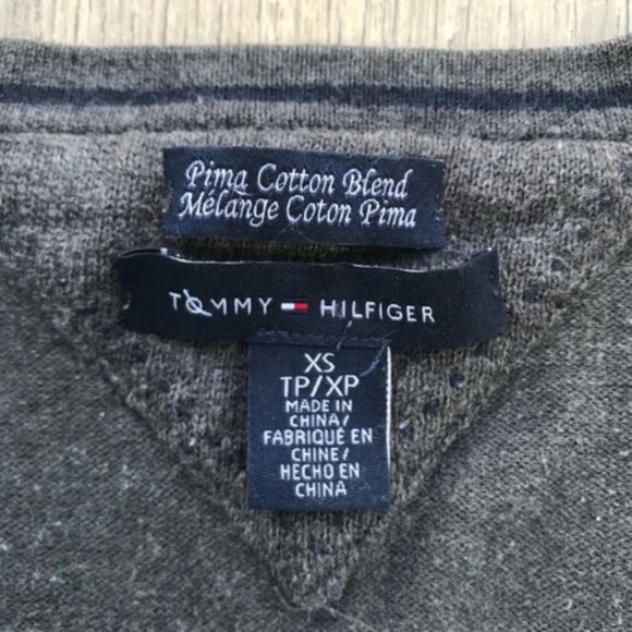 💖MEGA SALE💖Tommy Hilfiger Woman’s Long Sleeve Sweater Blue ALSU00253 - Picture 6 of 7